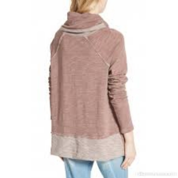 FP Beach Cocoon Cowl Neck Pullover Sweater EUC - Picture 2 of 5